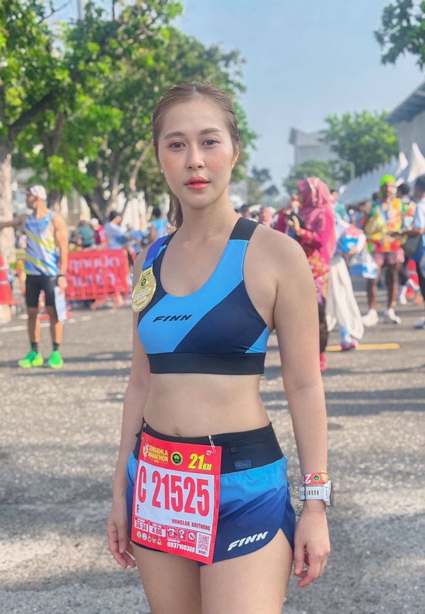Toulek Nonglak ติดบิบระยะ 21 กิโลเมตรในงานวิ่ง